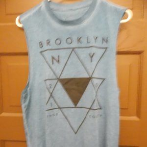 Dark Blue Muscle T-shirt